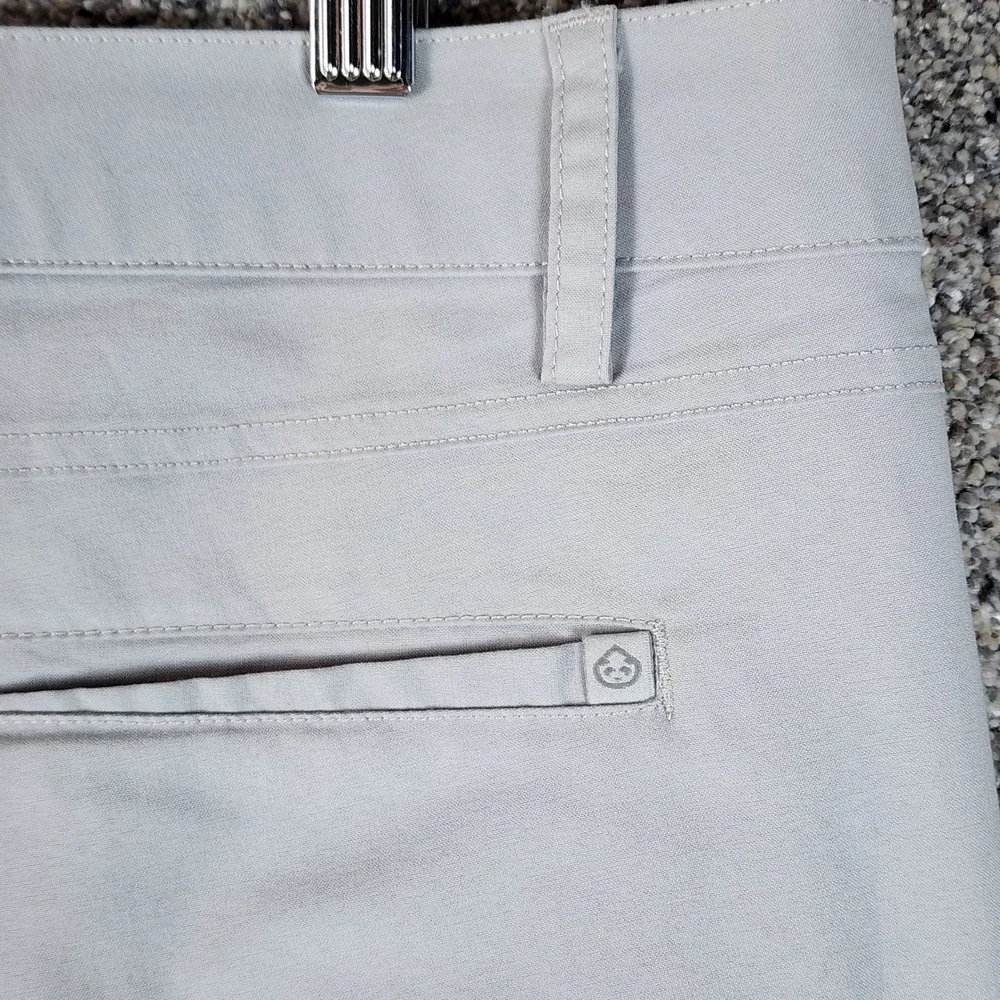 Tasc Performance Motion Shorts Mens 36 Tailored Fit Bamboo Blend Gray Excellent